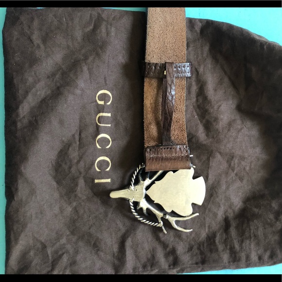Gucci Deer Skull Belt - Picture 3 of 6